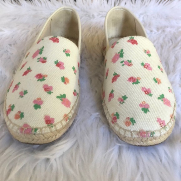 COACH floral canvas espadrilles NWT - Picture 5 of 8